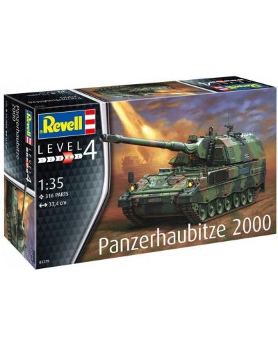 Συναρμολογημένο μοντέλο  Revell - Στρατιωτικά: Τάνκς  Panzerhaubitze 2000 - 1