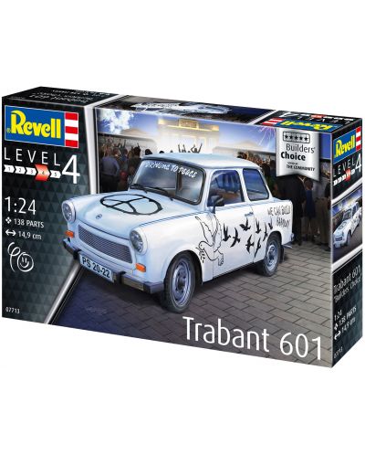 Μοντέλο για συναρμολόγηση Revell Trabant 601C "Επιλογή οικοδόμου" - 7