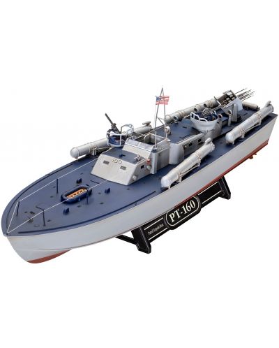 Συναρμολογημένο μοντέλο Revell Στρατιωτικό: Πλοία - US Torpedo Boat PT-160 - 1