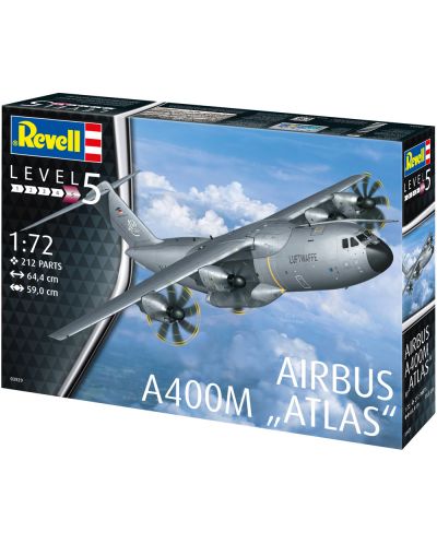Συναρμολογημένο μοντέλο Revell Σύγχρονο: Αεροσκάφος - Airbus A400M Atlas - 6