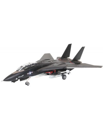 Συναρμολογημένο μοντέλο Revell Στρατιωτικό: Αεροσκάφος - F-14A Black Tomcat - 1