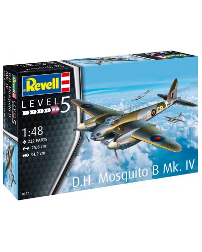 Συναρμολογημένο μοντέλο Revell Στρατιωτικό: Αεροσκάφος - Moskito Pomber - 2