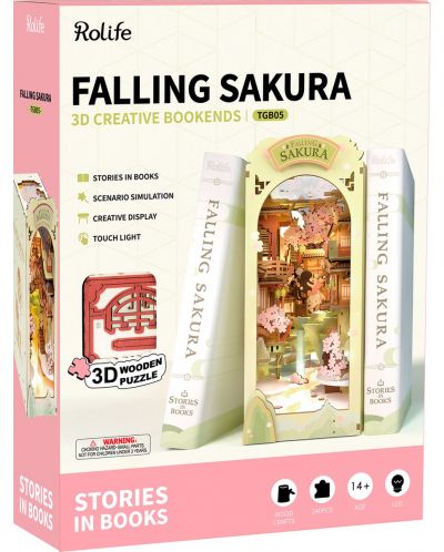 Συναρμολογημένο μοντέλο Robo Time -Falling Sakura - 3