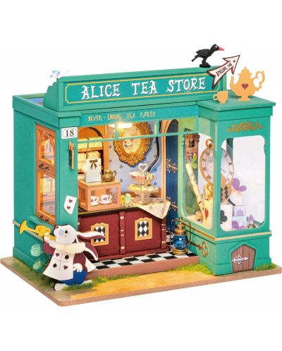 Συναρμολογημένο μοντέλο Robo Time - Alice's Tea Store - 1