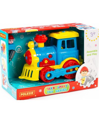 Συναρμολογούμενο παιχνίδι Polesie Toys - Τρένο - 1