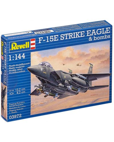 Συναρμολογημένο μοντέλο Revell Στρατιωτικό: Αεροσκάφος - Βομβαρδιστικό F-15E - 2