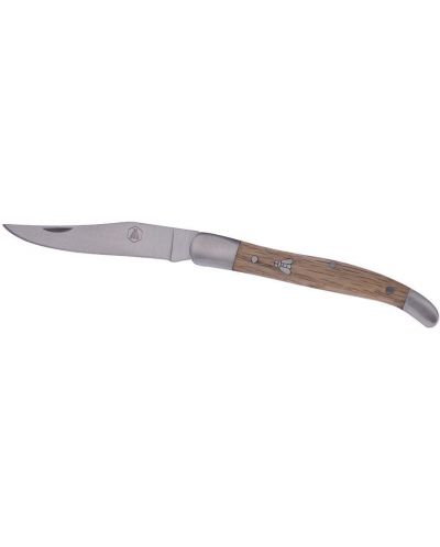 Πτυσσόμενο μαχαίρι Laguiole - με λευκή δρυς λαβή - 1