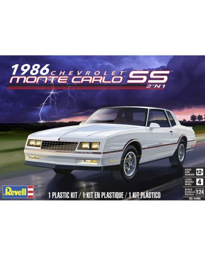 Συναρμολογημένο μοντέλο  Revell - Σύγχρονο: Cars - Chevrolet 1986 Monte Carlo - 3