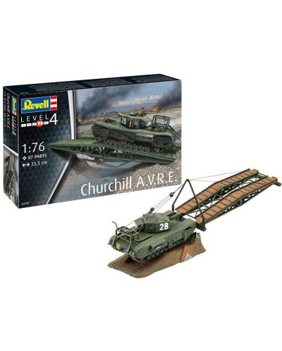 Συναρμολογημένο μοντέλο Revell-Τάνκς   Churchill - 1
