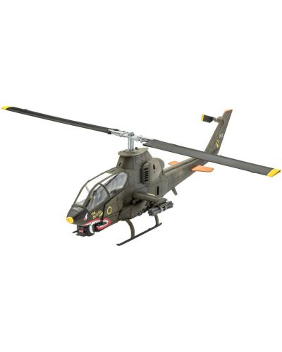 Συναρμολογημένο μοντέλο Revell Στρατιωτικά: Ελικόπτερα - Bell AH-1G Cobra (1:72) - 1