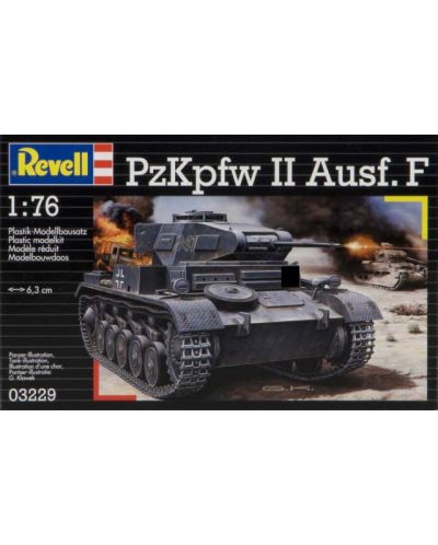 Συναρμολογημένο μοντέλο Τάνκς  Revell - PzKpfw II - 1