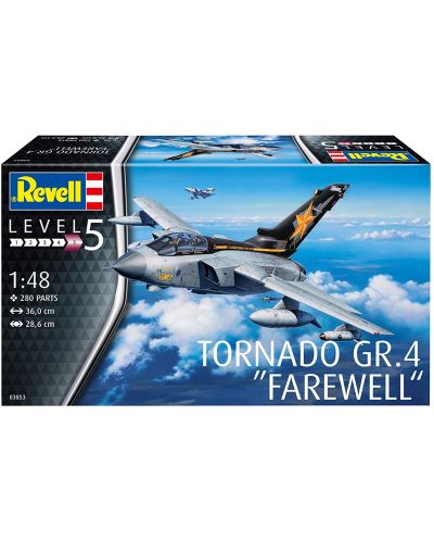 Συναρμολογημένο μοντέλο Revell Στρατιωτικό: Αεροσκάφος - Tornado GR.4 Farewell - 5