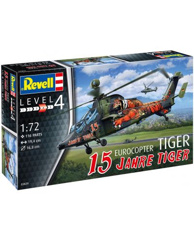 Συναρμολογημένο μοντέλο Revell Στρατιωτικά: Ελικόπτερα - Tiger Helicopter - 2