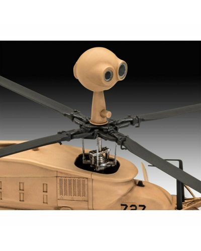 Συναρμολογημένο μοντέλο Revell Στρατιωτικά: Ελικόπτερα - OH-58 Kiowa - 2