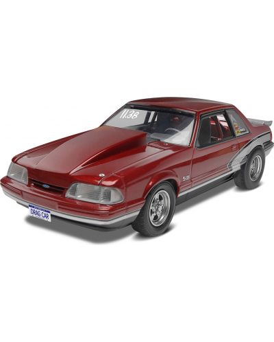 Συναρμολογημένο μοντέλο  Revell - Μοντέρνο: Αυτοκίνητα - Ford Mustang LX 5.0 Drag Racer - 1