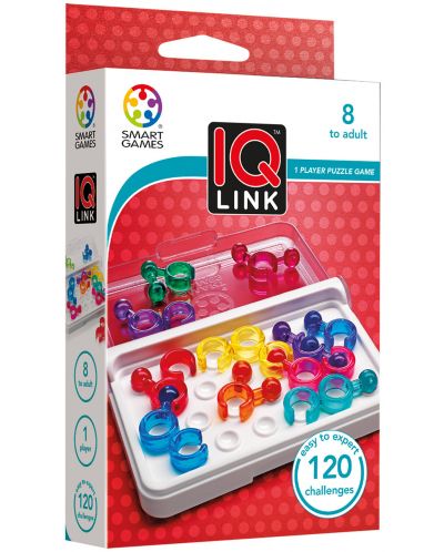 Παιδικό παιχνίδι λογικής Smart Games Pocket IQ - IQ συνδέσεις - 1