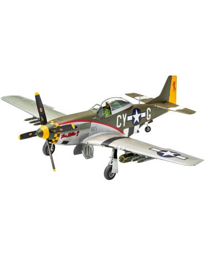 Συναρμολογημένο μοντέλο Revell Στρατιωτικό: Αεροσκάφος - Mustang P-51D-15-NA, όψιμη έκδοση - 1