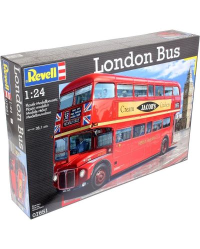 Συναρμολογημένο μοντέλο  Revell - Μοντέρνο: Αυτοκίνητα - Λεωφορείο Λονδίνου - 6