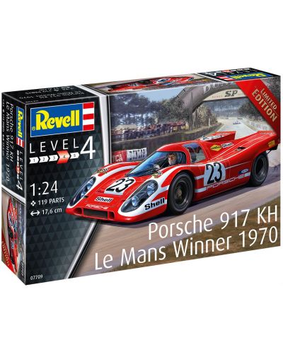 Συναρμολογημένο μοντέλο  Revell -  Σύγχρονο: Αυτοκίνητα  - Porsche 917 KH Le Mans Winner 1970 - 6
