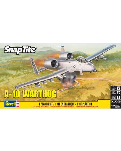 Συναρμολογημένο μοντέλο Revell  - Αεροσκάφος A-10 Warthog - 1