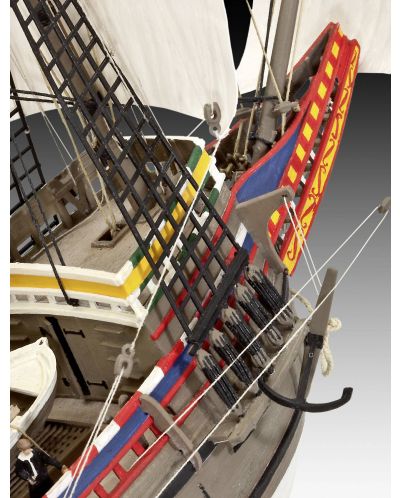 Συναρμολογημένο μοντέλο Revell Antique: Ships - Sailing Ship Mayflower (400th Anniversary Edition) - 2