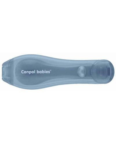 Πτυσσόμενο κουτάλι ταξιδιού Canpol babies - Μπλε - 6