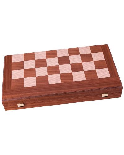 Σετ σκάκι και τάβλι Manopoulos - Μαόνι - 3