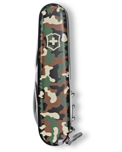 Ελβετικό σουγιά τσέπης Victorinox - Spartan, 12 λειτουργιών, καμουφλάζ - 2