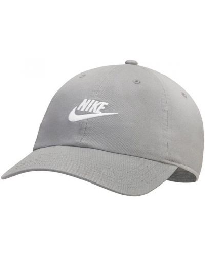 Καπέλο Nike - Heritage86 Futura Washed Cap, γκρί - 1