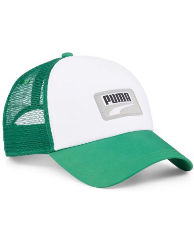 Καπέλο με γείσο Puma - Trucker Cap, πράσινο/λευκό - 1