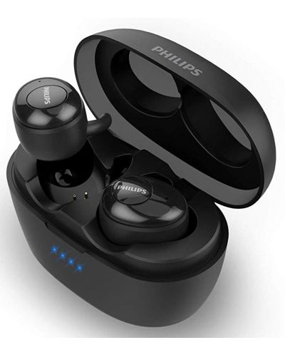 Ασύρματα ακουστικά Philips - Upbeat, Bluetooth, μαύρα - 2