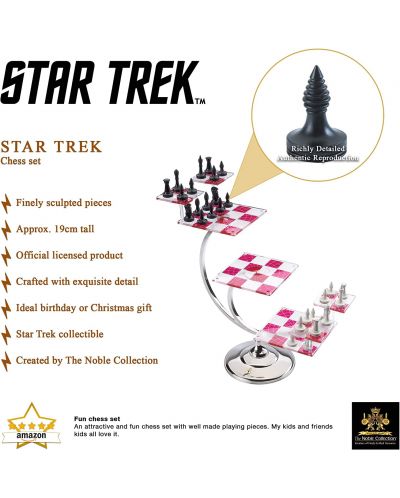 Σκάκι The Noble Collection - Star Trek Tri-Dimensional Chess Set - 3