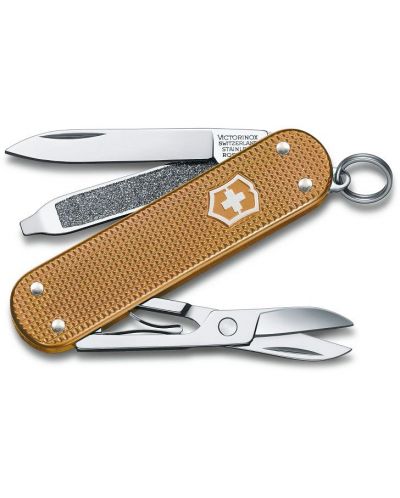 Ελβετικός σουγιάς Victorinox - Classic Alox, Wet Sand - 1