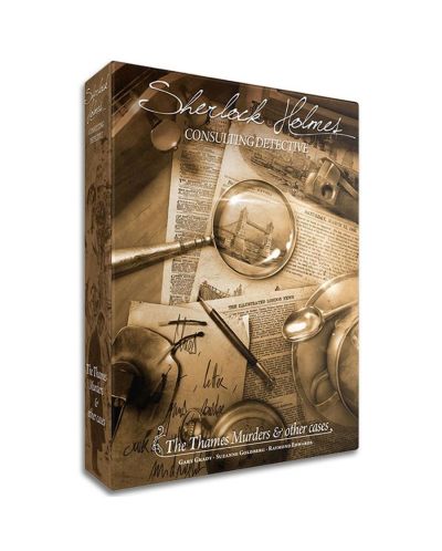 Επιτραπέζιο παιχνίδι Sherlock Holmes - The Thames Murders & Other Cases - 1