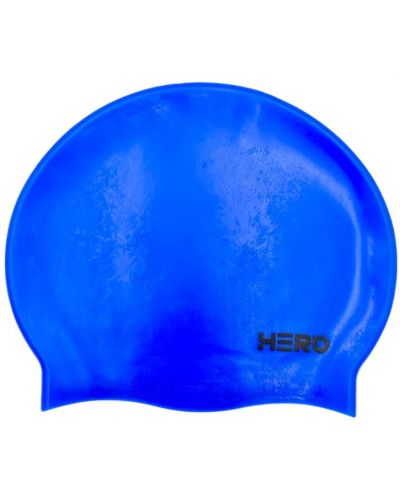 Σκουφάκι κολύμβησης HERO - Silicone Swimming Helmet, μπλε - 1