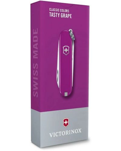 Ελβετικός σουγιάς Victorinox - Classic SD, Tasty Grape - 4