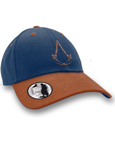 Καπέλο ABYstyle Games: Assassin's Creed - Crest Mirage (Blue & Orange) - 1