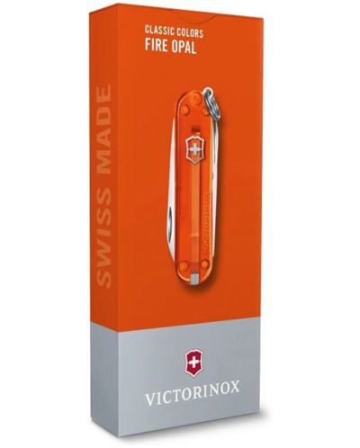 Ελβετικός σουγιάς Victorinox - Classic SD, Fire Opal - 4