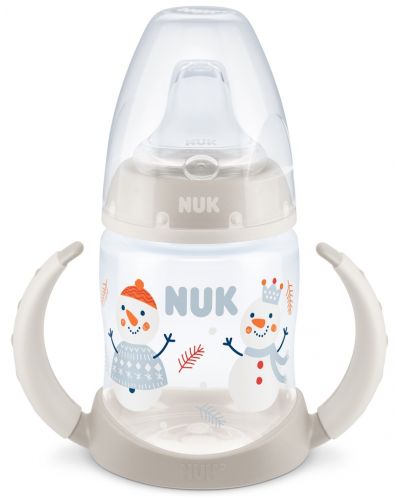 Μπιμπερό για χυμό Nuk First Choice - Snow, 150 ml, μπεζ - 1