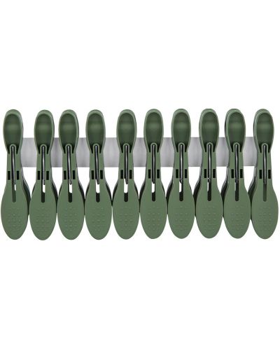 Μανταλάκια ADS - 10 τεμάχια, 8.2 cm, πράσινο - 2