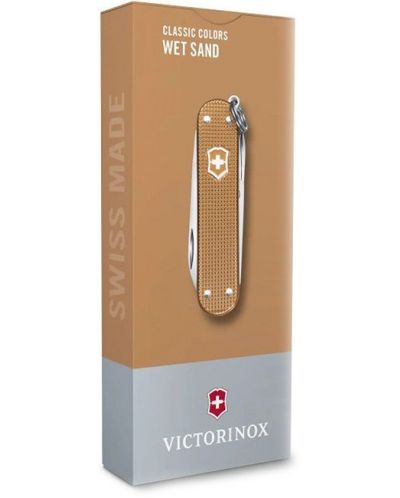 Ελβετικός σουγιάς Victorinox - Classic Alox, Wet Sand - 4