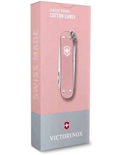 Ελβετικός σουγιάς Victorinox - Classic Alox, Cotton Candy - 4