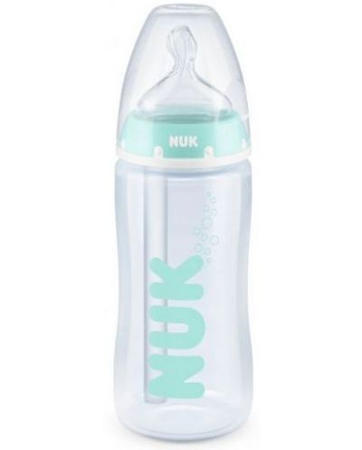 Μπιμπερό Nuk FC - Anti-Colic Professional, 300 ml,0-6 μηνών, πράσινο - 1