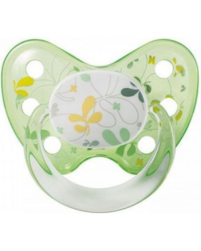 Πιπίλα 	Baby Nova  Dentistar - Art Silicone -0-6 μηνών, πράσινη - 1