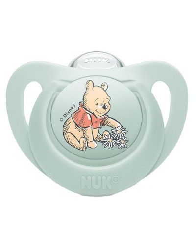 Πιπίλα σιλικόνης NUK - Winnie the Pooh, 6-18 μηνών - 1