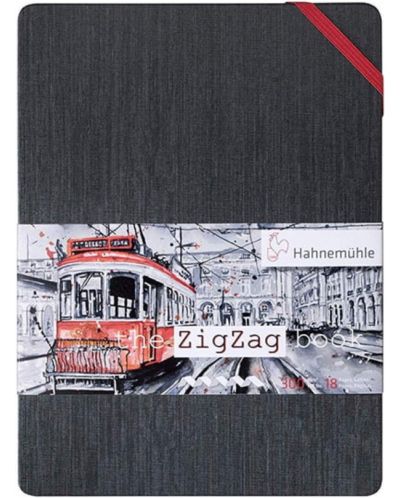 Βιβλίο σκίτσων Hahnemuhle Zig Zag - A6, 18 σελίδες - 1