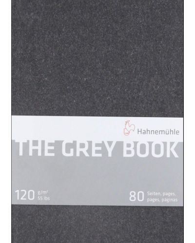 Βιβλίο σκίτσων  Hahnemuhle The Grey Book - A4, 40 φύλλα - 1