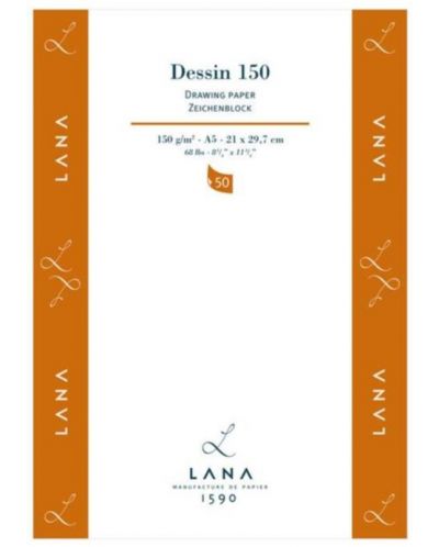Σκίτσο Lana Dessin 150 - A5, 50 φύλλα - 1
