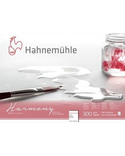 Βιβλίο σκίτσων Hahnemuhle Harmony - А3, χαρτί ψυχρής πίεσης, 12 φύλλα - 1