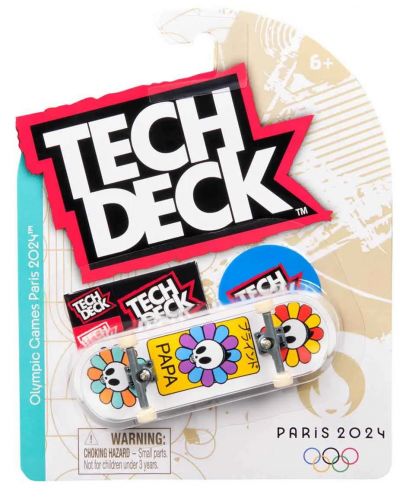 Skateboard για τα δάχτυλα Tech Deck - Papa, Paris 2024 - 1